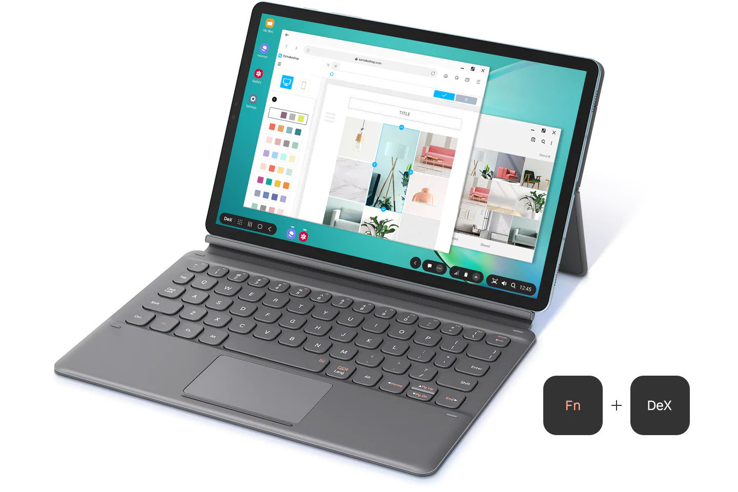 Tablet Samsung GalaxyTab S6 (LTE) SM-T865NZNAXEO brązowy