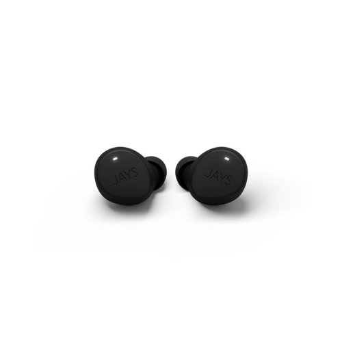 Słuchawki Jays M-SEVEN Czarne bezprzewodowe